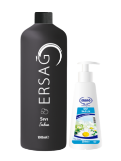 Ersağ Aparatlı Sıvı El Sabunu 1000 Ml
