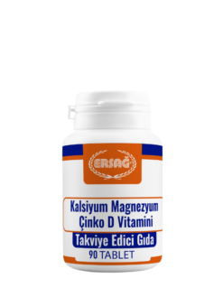 Ersağ Kalsi̇yum, Magnezyum, Çi̇nko, D Vi̇tami̇ni̇