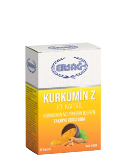 Ersağ Kurkumi̇n Z Jel Kapsül (Bli̇ster Ambalaj)