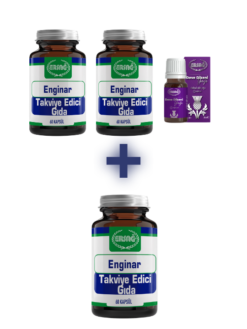 2 ADET ENGİNAR, 1 ADET DEVE DİKENİ YAĞI 30 ML. ALANA ENGİNAR HEDİYE