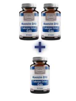 KOENZİM Q10 2 ALANA 1 HEDİYE