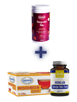 MEYVEDOL MİX ALANA BROMELAİN VE ROOİBOS ÇAYI HEDİYE