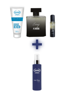 AMİR EDP ERKEK PARFÜM 100 cc.AMİR ERKEK PARFÜM 15 ML,SAÇ JÖLESİ ISLAK GÖRÜNÜM 200 ML ALANA VÜCUT SPREYİ MARİN 200 ML